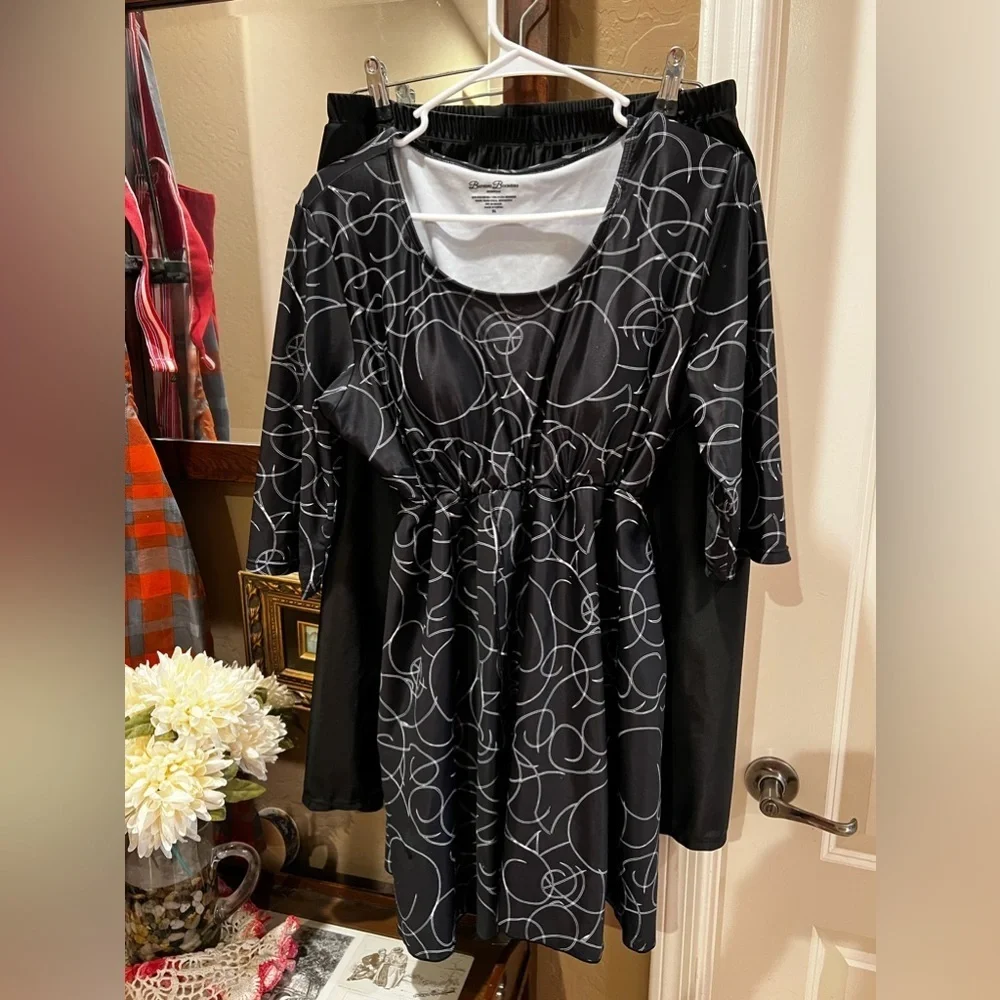 The Swim Dress is a full-coverage swimsuit XL (18/20)